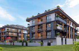 Жилой комплекс в районе Бейликдюзю (CTE072) Жилой комплекс в районе Бейликдюзю (CTE072)