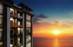 Проект в районе Тузла с видом на море (CTA050) Проект в районе Тузла с видом на море (CTA050)