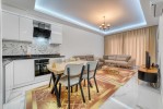 Квартира с дизайнерской мебелью и ремонтом в районе Каргыджак (BT050)