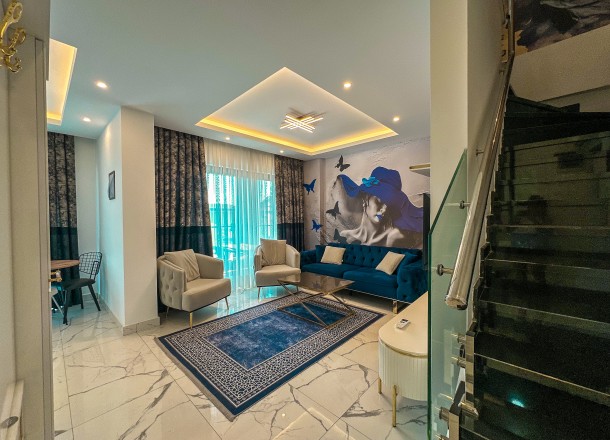 Дуплекс в центре Аланьи (BT075)